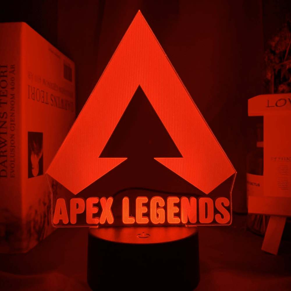 Apex Legends LOGO Night Light Led Color Changing Light for Game Room Decor Ideas Cool Event Prize Gamers Birthdays Gift Usb Lamp - MRSLM