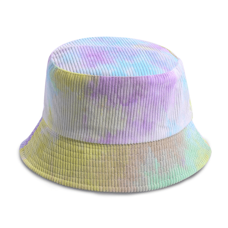 Corduroy Tie Dye Fisherman Hat - MRSLM