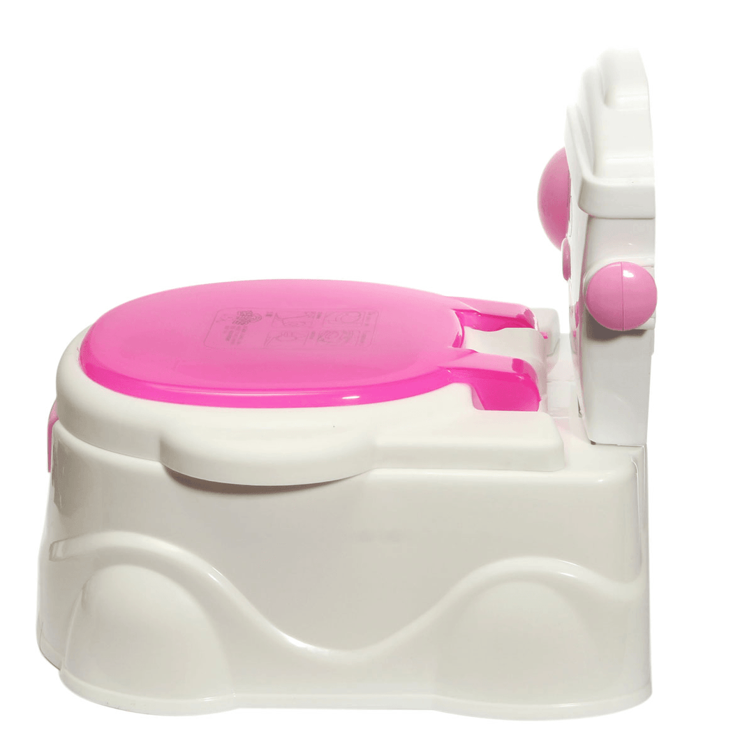 2 in 1 Kids Baby Toilet Trainer Training Children Toddler Potty Seat Chair Potties - MRSLM
