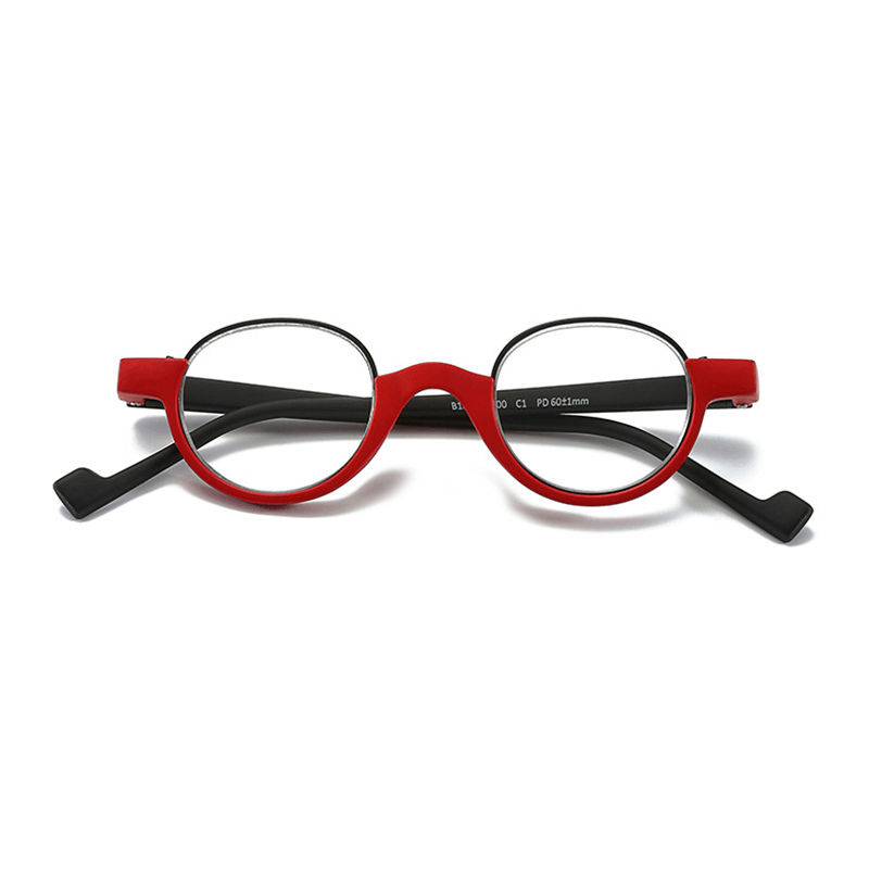 Unisex TR90 round Frame Anti-Fatigue HD Reading Glasses - MRSLM
