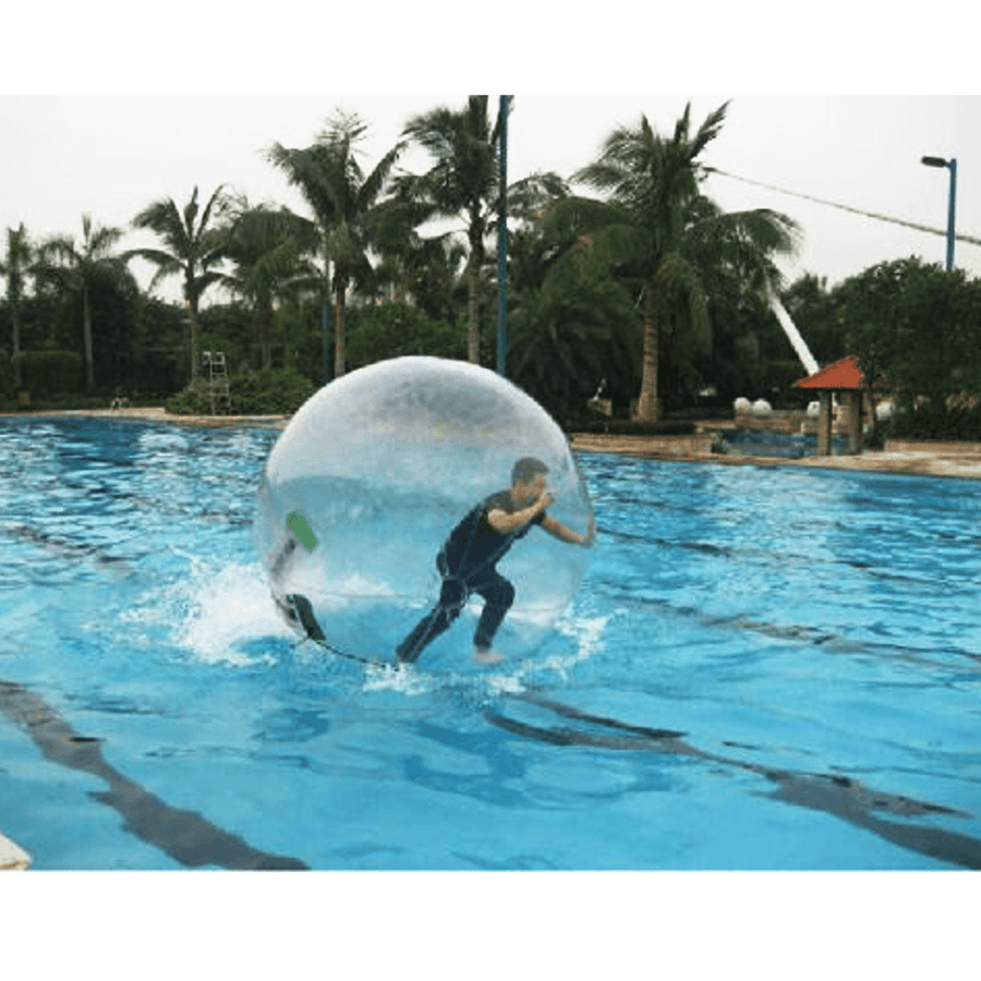 1.8M 6Ft Inflatable Float Ball PVC Water Walking Ball Swimming Pool Play Toys for Outdoor Water Sports Maxload 150KG - MRSLM