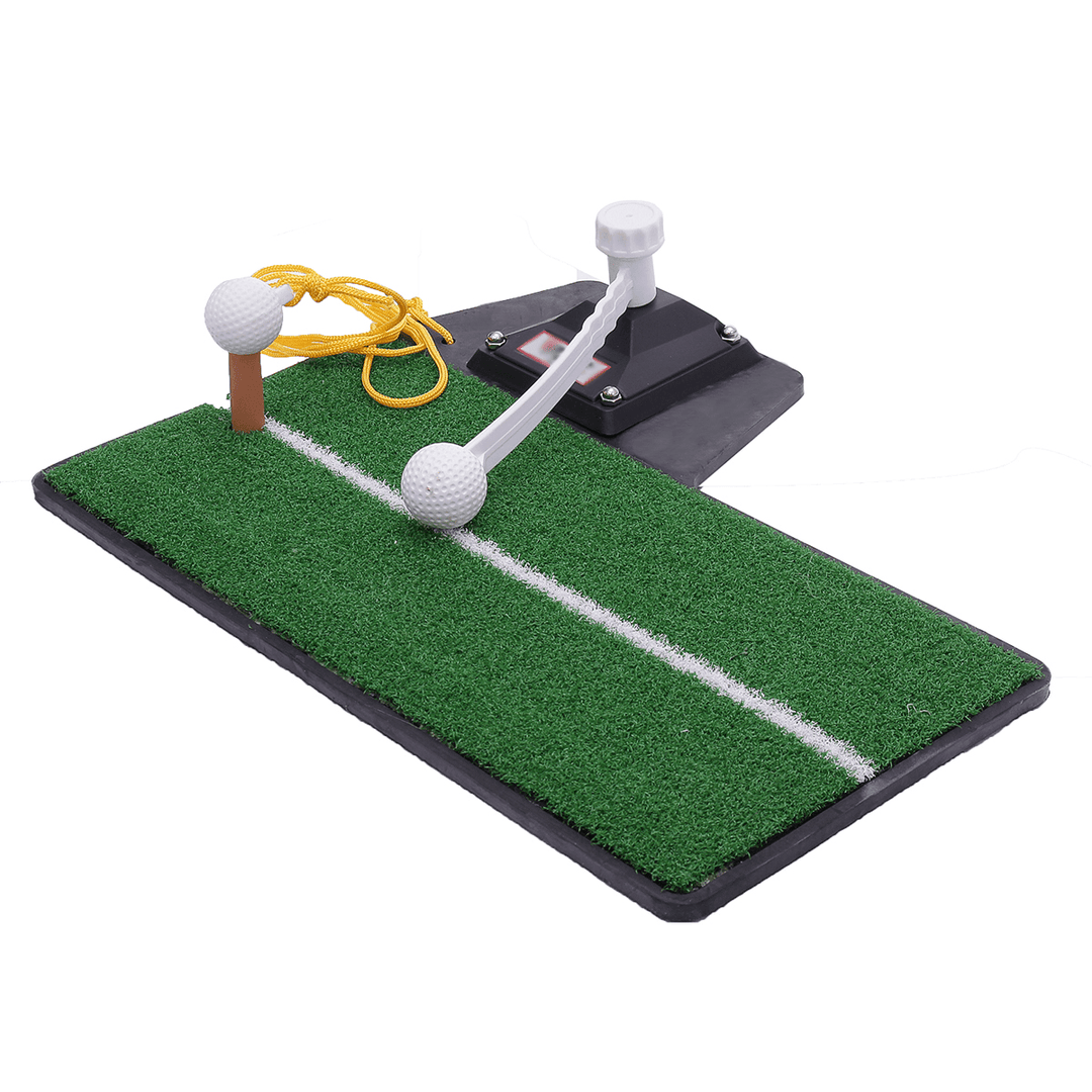 Portable Golf Putting Trainer Aid Indoor Golf Rotation Training Practice Mat - MRSLM