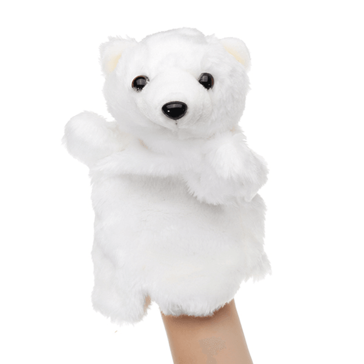 27CM Stuffed Animal Bear Fairy Tale Hand Puppet Classic Children Figure Toys Plush - MRSLM