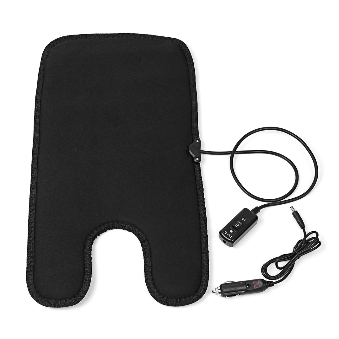 12V 50X27Cm Winter Car Baby Auto Seat Electrical Heating Cover Seat Heater Pad with Lighter and Switch - MRSLM