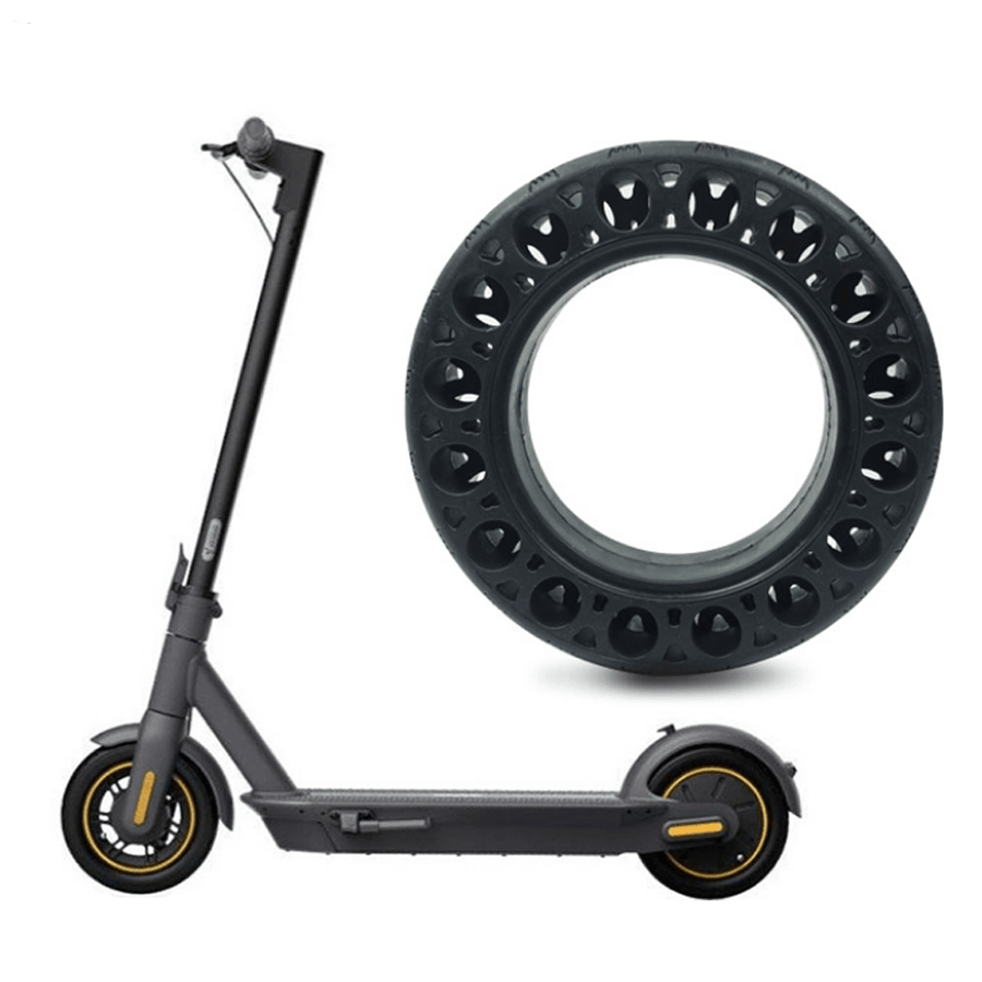 10 Inch Electric Scooter Tire 60/70-6.5 Anti-Slipping Inflatable Electric Scooter Wheel Hollow Solid Rubber Tyre for G30 Max - MRSLM