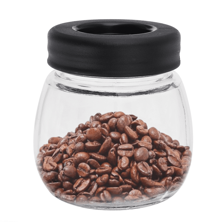 Coffee Mill Grinder Nut Stainless Steel Handle 2 Jars with Lid - MRSLM