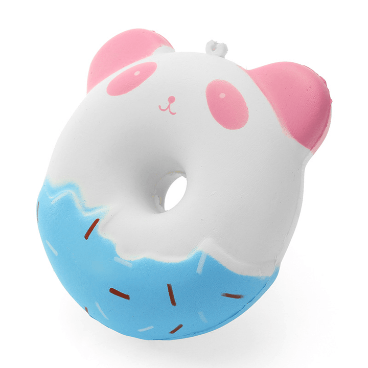 Squishyshop Cute Animals Donut 10Cm Squishy Soft Slow Rising with Packaging Collection Gift Decor - MRSLM