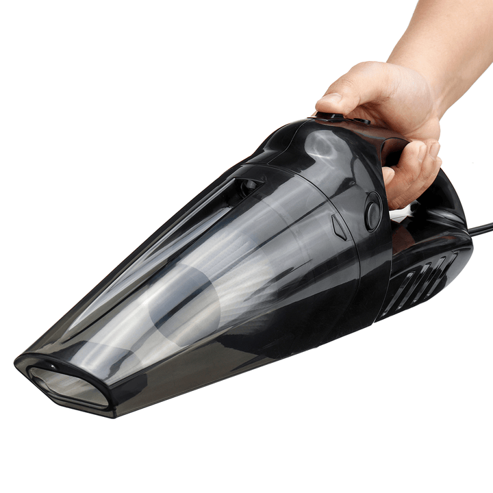 120W Portable Auto Car Handheld Vacuum Cleaner Duster Wet & Dry Dirt Suction with LED Light - MRSLM