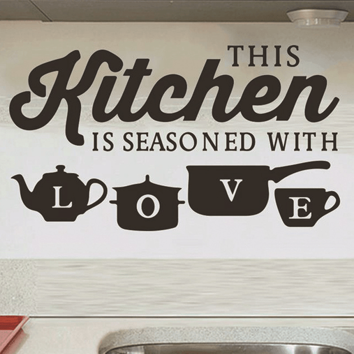 Kitchen Dining Room Creative Living Room Wall Sticker - MRSLM
