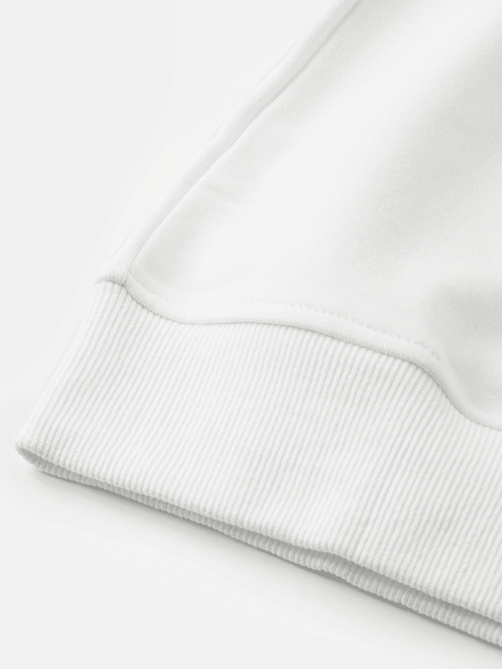 Mens 100% Cotton Colorblock Stitching Sleeve Casual Drawstring Hoodies - MRSLM