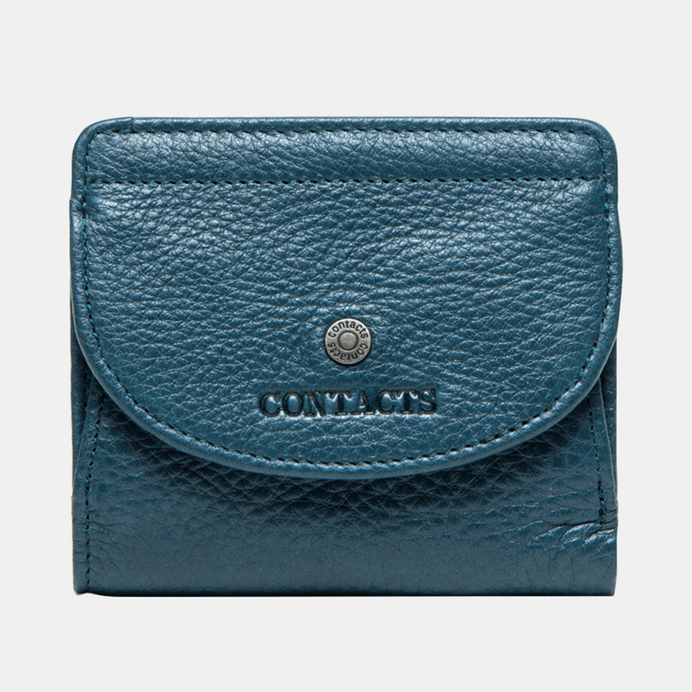 Women Genuine Leather Card Holder Coin Bag Wallet - MRSLM