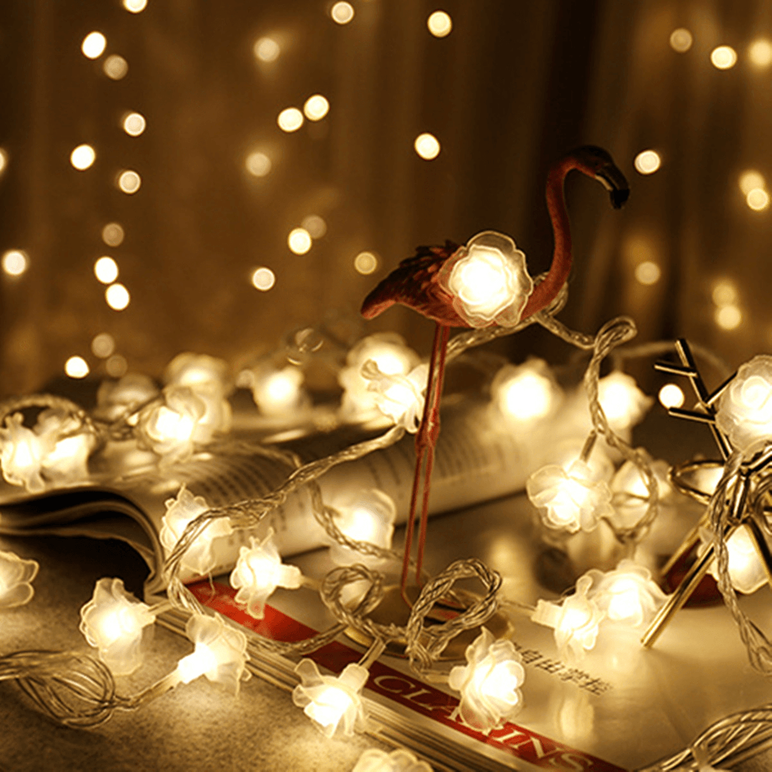 50/100 LED String Lights Strip Fairy Lamp Party Garden Christmas Xmas Decoration - MRSLM