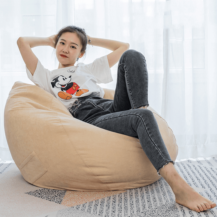 NESLOTH Soft Bean Bag Chairs Sofa Indoor Lazy Sofa 70*80 Contains EPS Particles for Gaming Rest Sofa - MRSLM