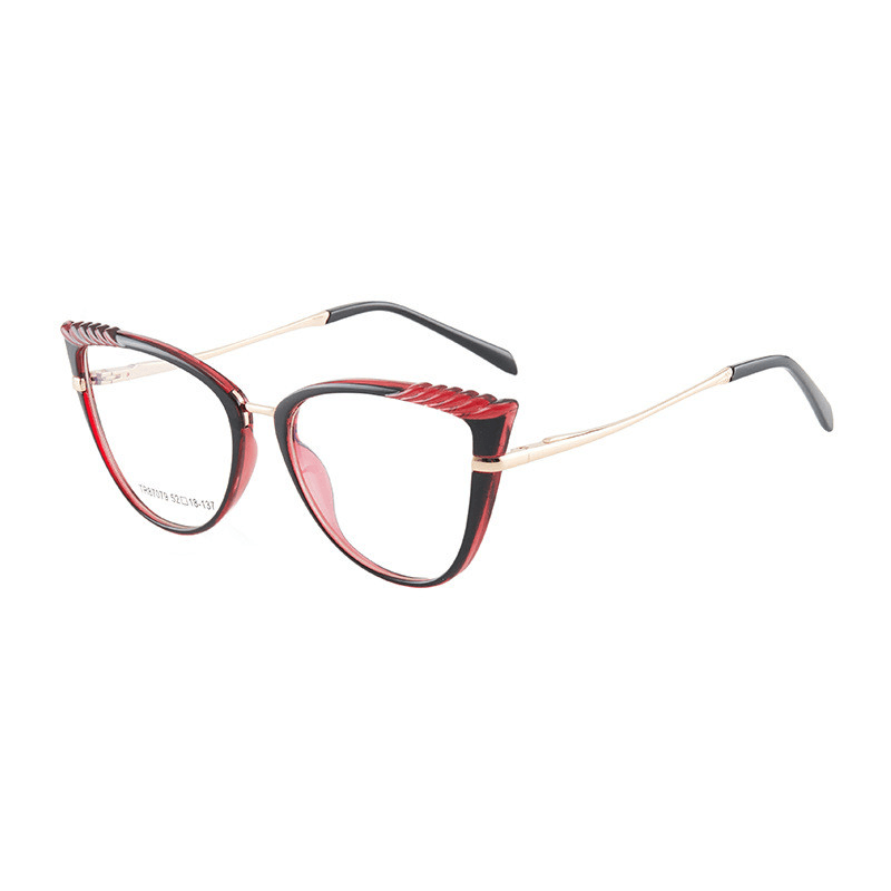 Anti-Blue Glasses Cat Eye Glasses Frame Super Light - MRSLM