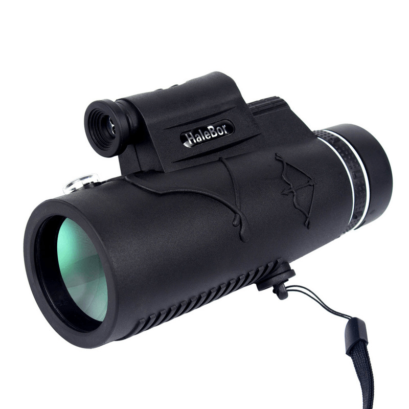 Ipree® 12X50 Monocular Waterproof Optic HD Telescope Day Night Vision with Compass Light - MRSLM