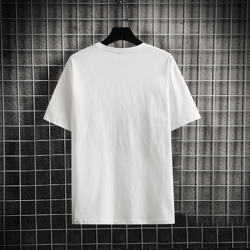 Summer Stitching Short-Sleeved T-Shirt Men'S New Trend Casual T-Shirt - MRSLM