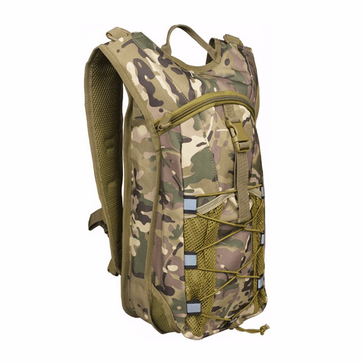Men Outdoor Sport Hiking Backpack Tactical Oxford Cloth Backpack - MRSLM