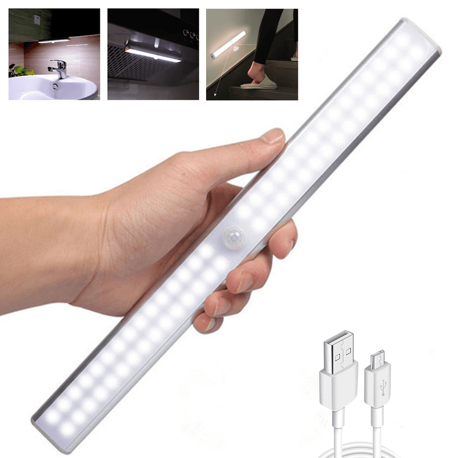 Wireless LED Cabinet Night Light Motion Sensor Light Closet Night Lamp for Kitchen Bedroom Staircase Lighting - MRSLM