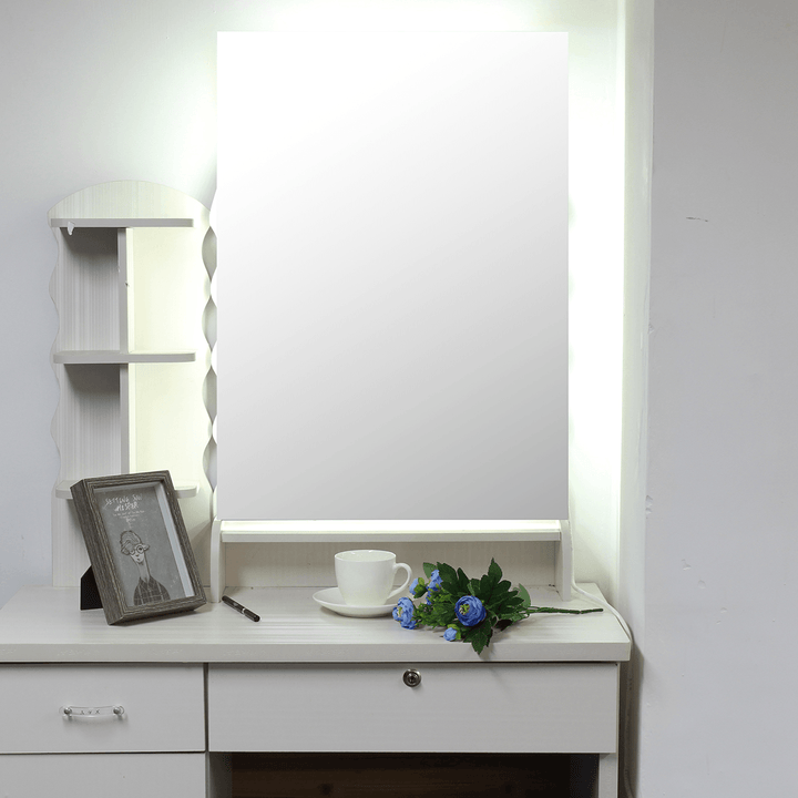 50X70Cm Illuminated Bathroom LED Mirrors Wall Mounted Safe Touch Switch - MRSLM