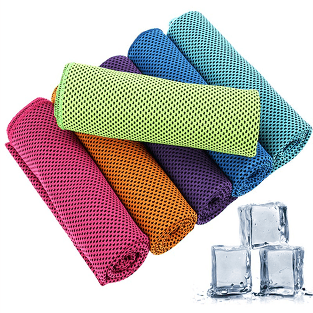 30X90Cm 16℃ Microfiber Portable Quick-Drying Sports Towel Travel Jogger Cloth Camping Swimming Gym Washcloth - MRSLM
