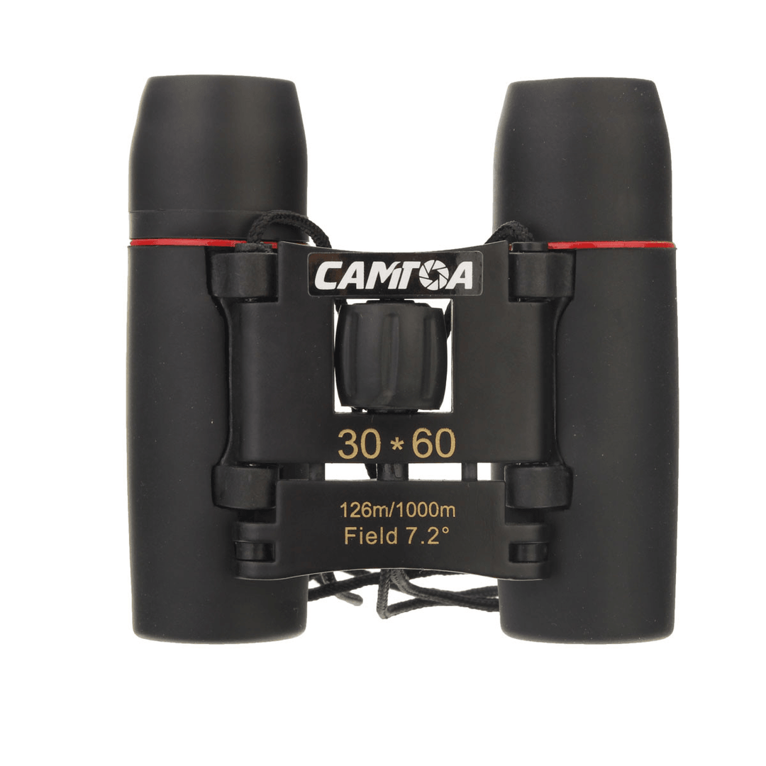 Moge 30X60 Folding Binocular HD Red Coated Film Lens Telescope Low Light Level Night Vision 126M/1000M - MRSLM