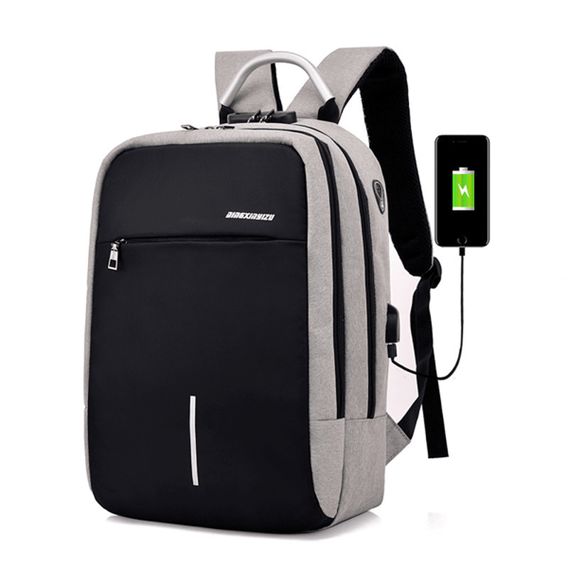 Travel Laptop Backpack anti Theft Bag with Combination Lock & USB Charging Port - MRSLM