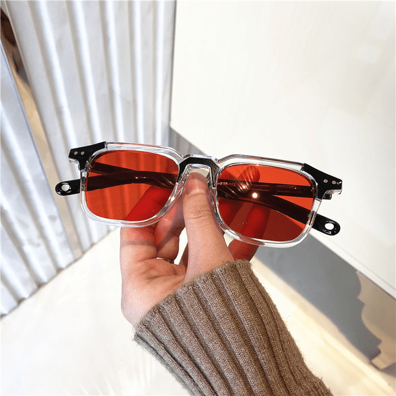 Korean Style New Fashion Square Net Red Sunglasses - MRSLM