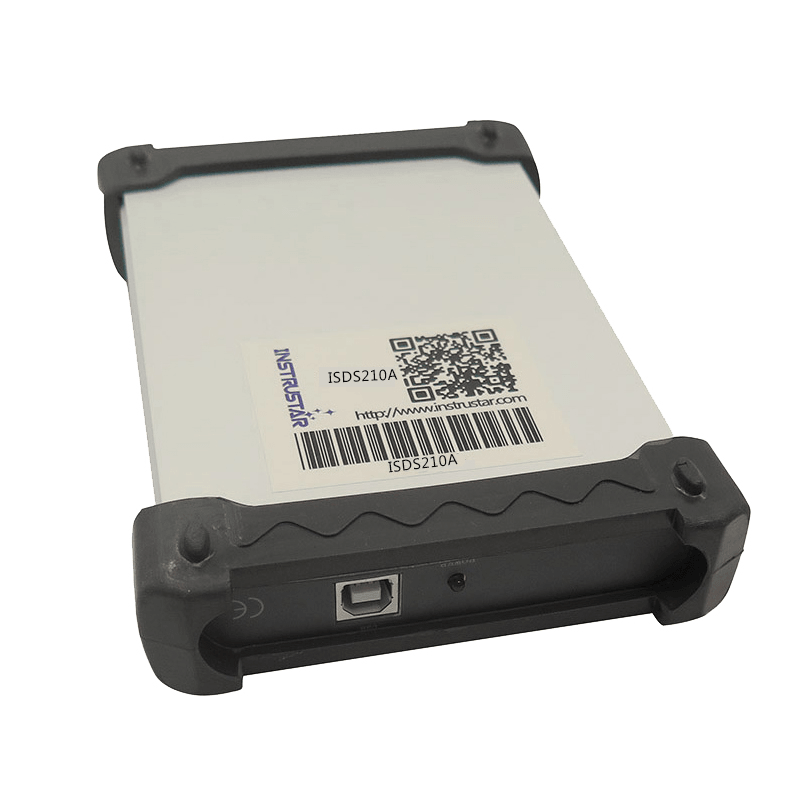 ISDS210A Pc-Based USB Portable Digital Oscilloscope 2 Channels 40M 100Ms/S FFT Analyzer - MRSLM