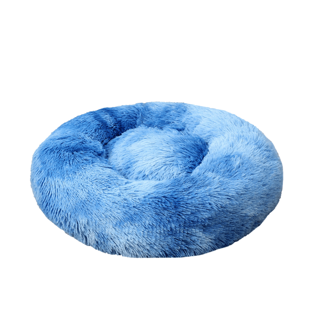 70Cm Plush Fluffy Soft Pet Bed for Cats & Dogs Calming Bed Pad Soft Mat Home - MRSLM