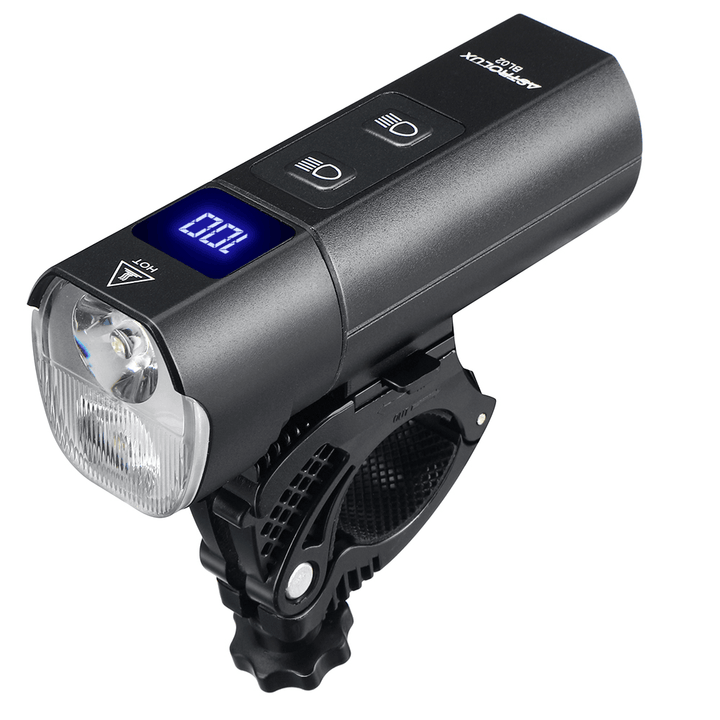 Astrolux® BL02 XPG-3 1200Lm 5Modes Dual Distance Beam Bike Light USB Rechargeable Flashlight 5000Mah Power Bank Waterproof Front Light for Electric Bike Scooter - MRSLM