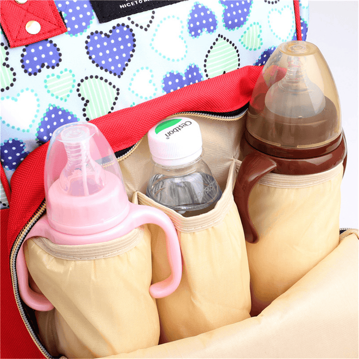 Waterproof Travel Storage Bag Mummy Backpack Nappy Bag Mother Shoulder Bag - MRSLM