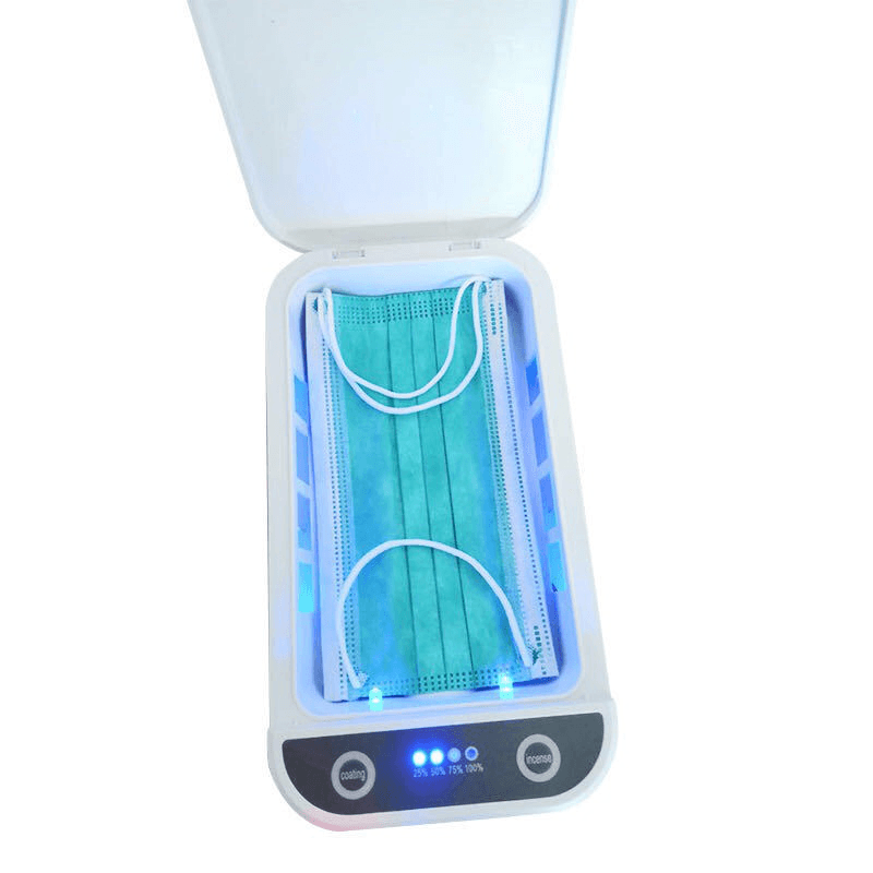 Mobile Phone USB Uv-Ultraviolet Light Sterilizer Disinfection Storage Box Home - MRSLM