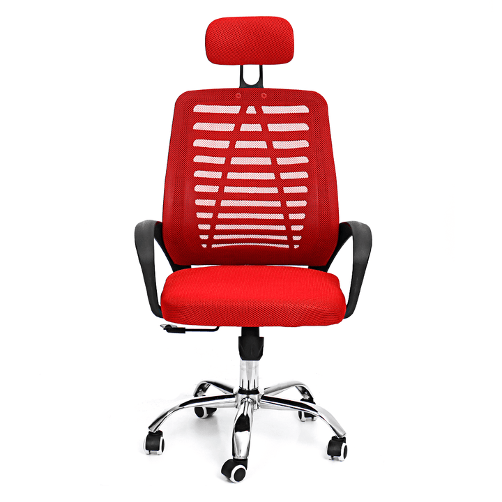 Ergonomic Office Chair with Rocking Funtion Sponge Cushion High-Back Comfortable Mesh for Home Office - MRSLM