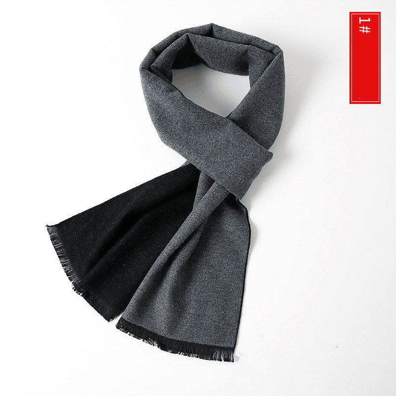 Men'S Extended Cashmere All-Match Warm Scarf - MRSLM
