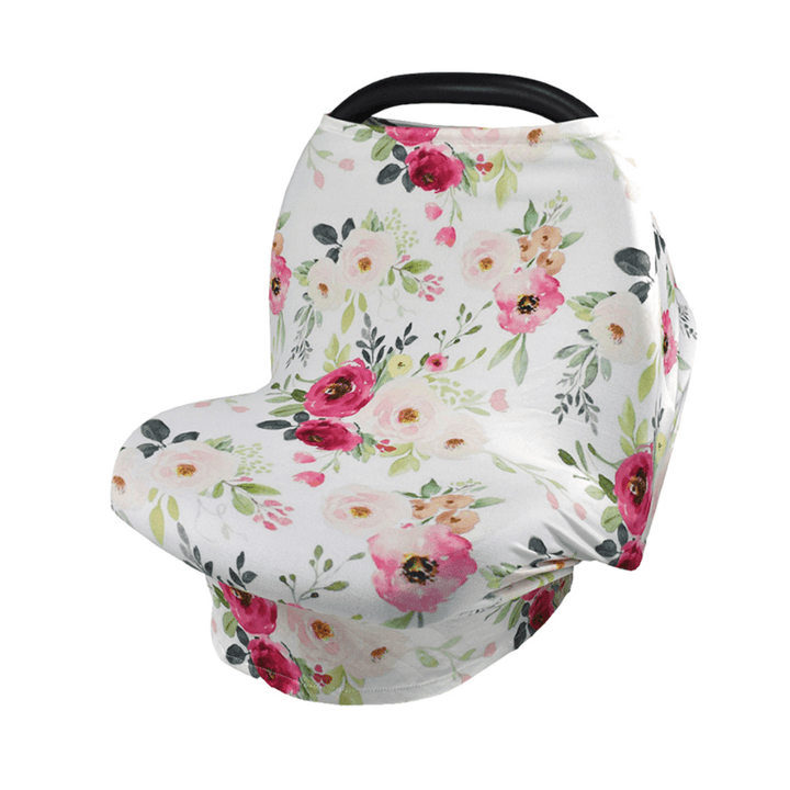 Breastfeeding Baby Nursing Cover Infant Stroller Car Seat Scarf Canopy Blankets - MRSLM