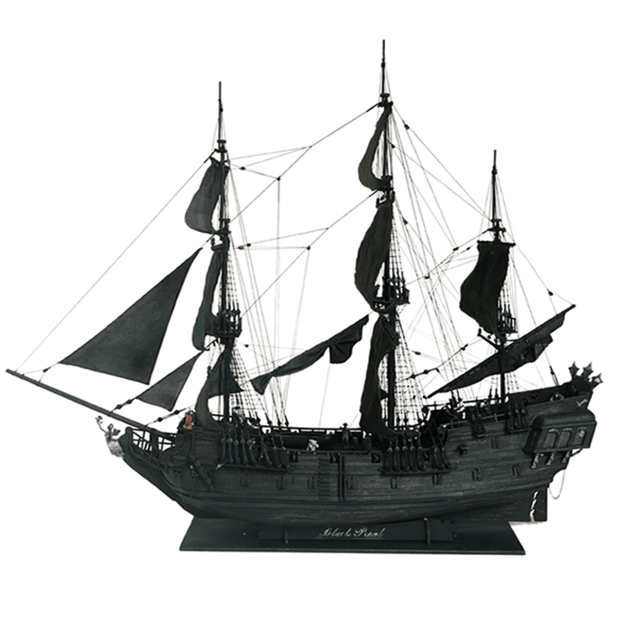 Piececool 3D Puzzle the BLACK PEARL Boat Model KITS Assemble Jigsaw Puzzle DIY Gift Toys XHL-AS007 - MRSLM