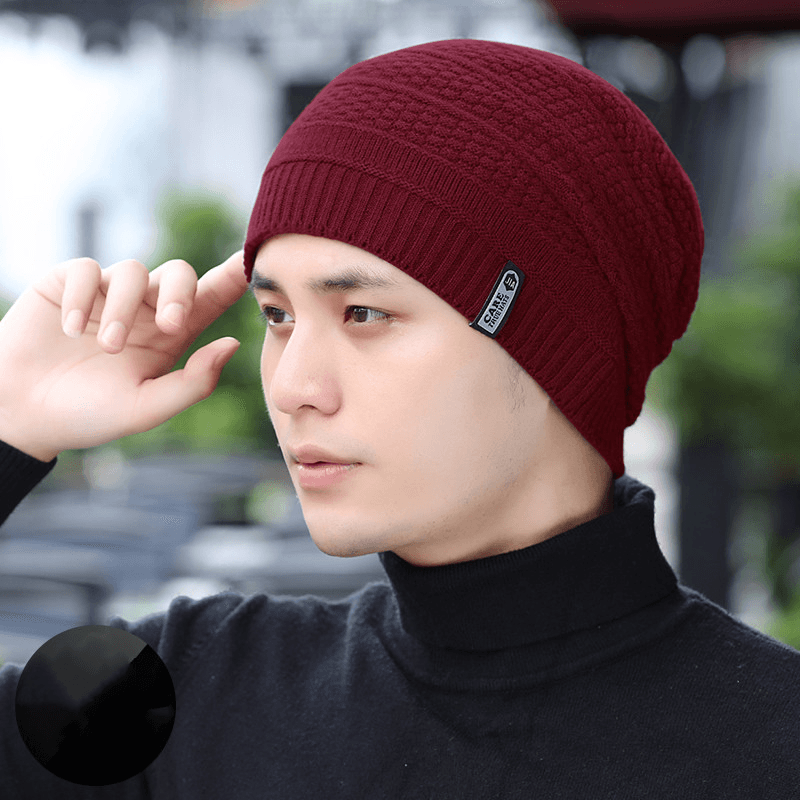 Winter Warm Woolen Cap Wool Thickened Toe Cap - MRSLM