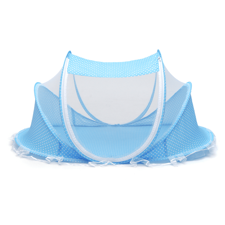 Portable Folding Infant Newborn Baby Travel Anti-Mosquito Cradle Bed Tent - MRSLM