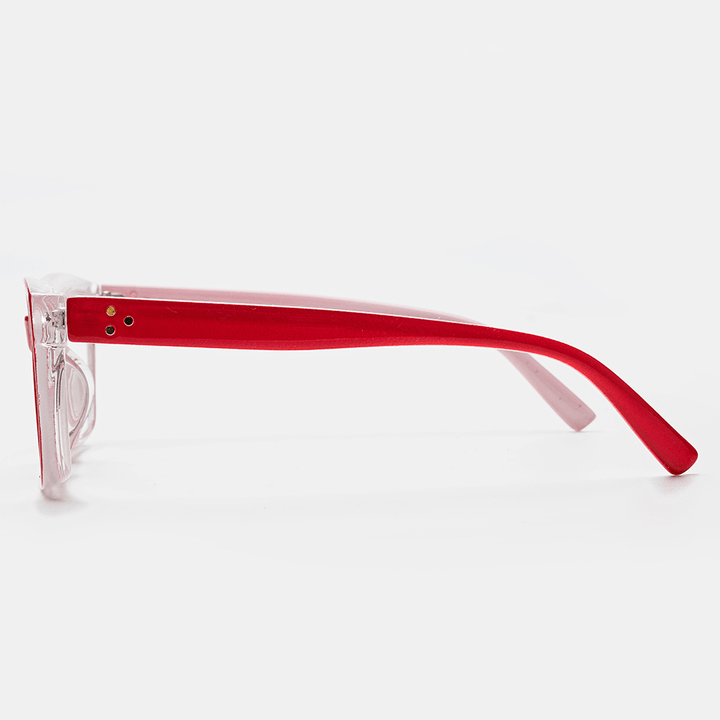 5-Color Thick Frame Cat-Eye Box Reading Glasses - MRSLM