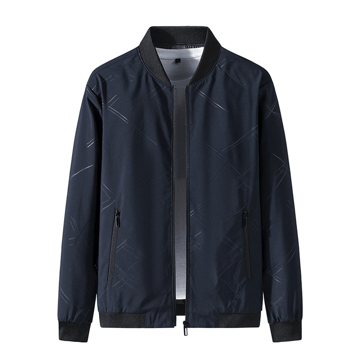 Jacket Men'S Autumn Jacket Middle-Aged Business - MRSLM