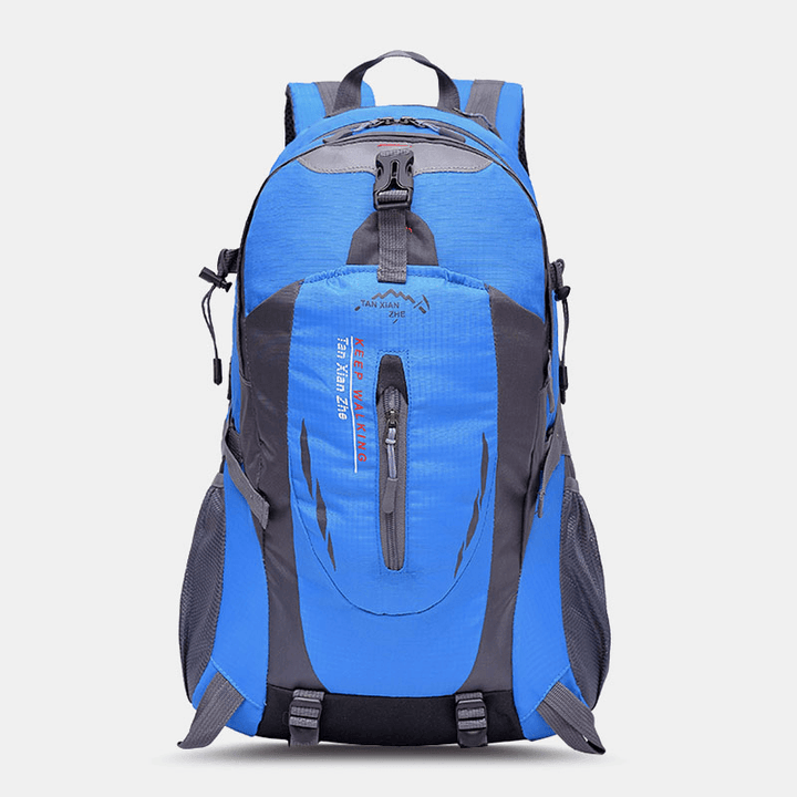 Unisex Casual Breathable Waterproog Multi-Pocket Backpack Multifunction Large Capacity Travel Bag - MRSLM