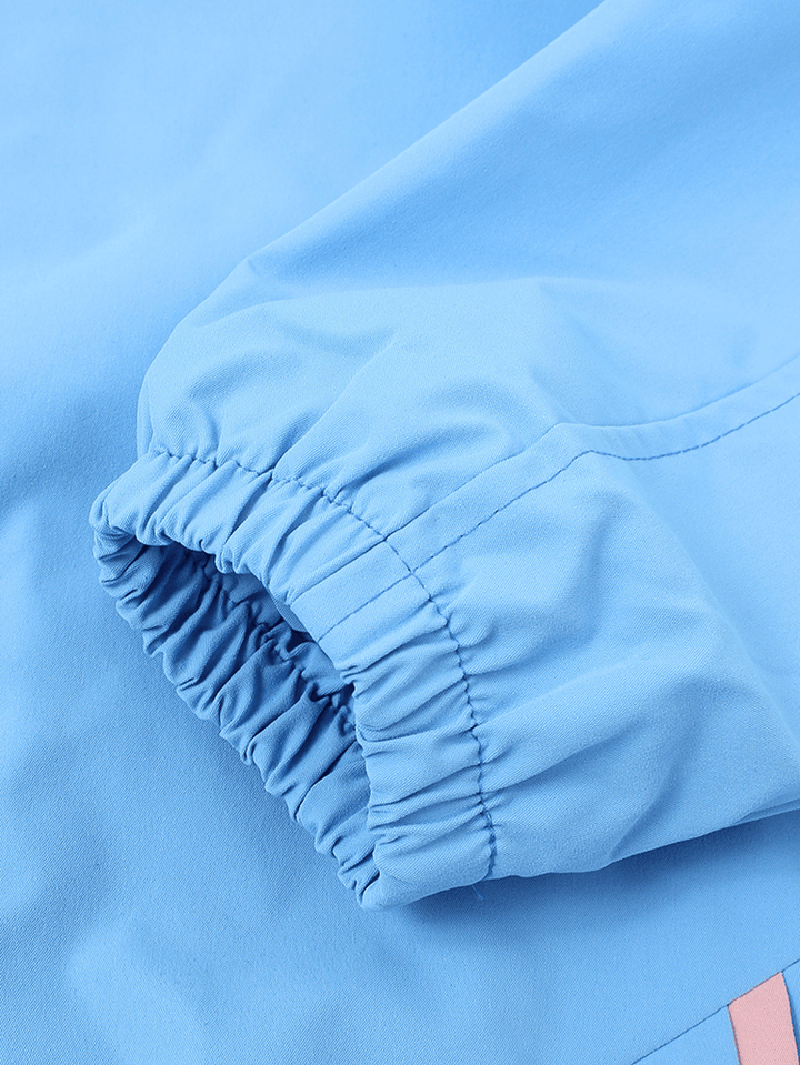 Mens Solid Color Cotton Casual Loose Fit Pocket Drawstring Hooded Jacket - MRSLM