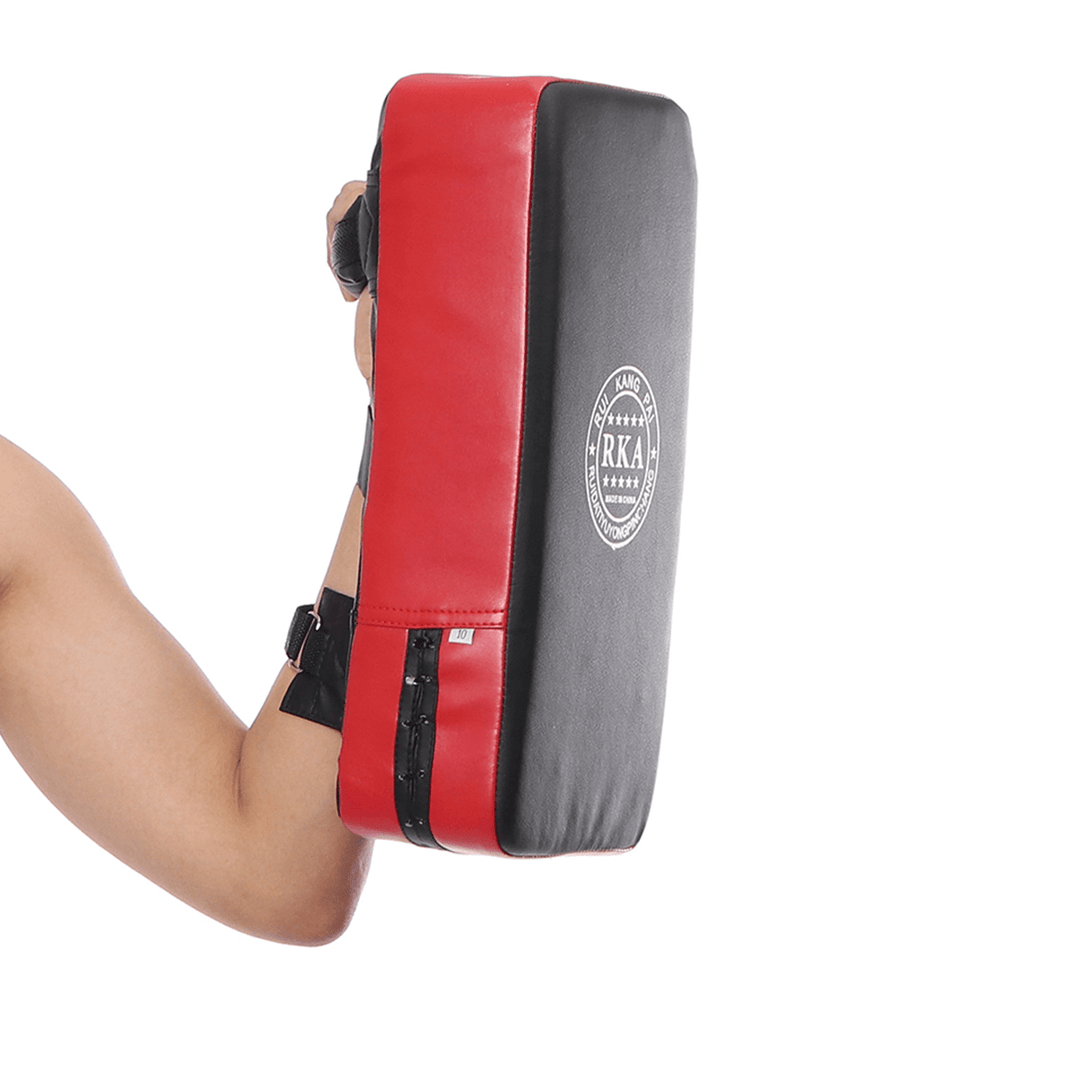 PU Leather Kick Training Boxing Training Target PU Leather Earthquake-Resistant Curved Fitness Boxing for Adult Kids Gifts - MRSLM