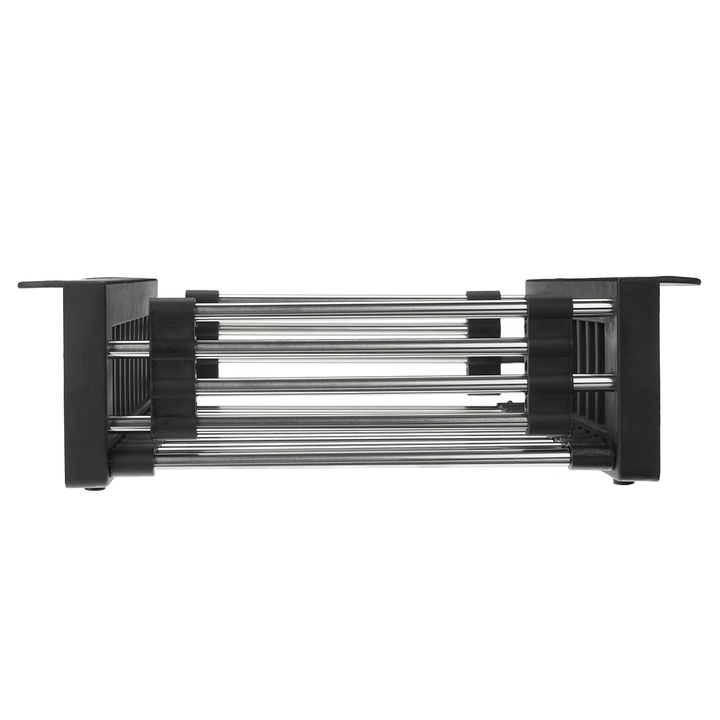 Retractable Dish Drainer Rack Storage Drip Tray Sink Drying Holder Plate Drain Shelf - MRSLM