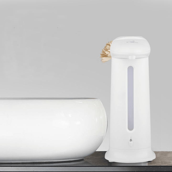 Xiaowei X5 330Ml Automatic Liquid Soap Dispenser Touchless Motion 30° Smart PIR Sensor Liquid Shampoo Hand Washer for Toilet Bathroom Kitchen - MRSLM