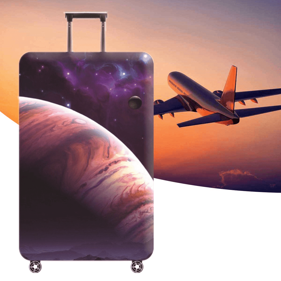 Multicolors Elastic Luggage Cover Travel Suitcase Protector Dustproof Protection Trolley Case - MRSLM