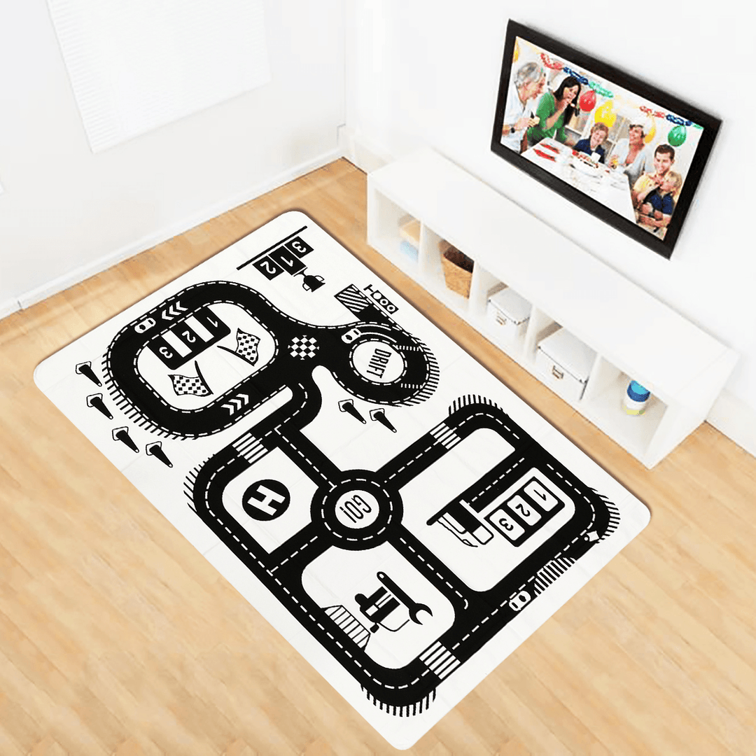 Children Kids Room Game Play Mat Baby Crawling Rug Carpet Cotton Floor Blankets - MRSLM