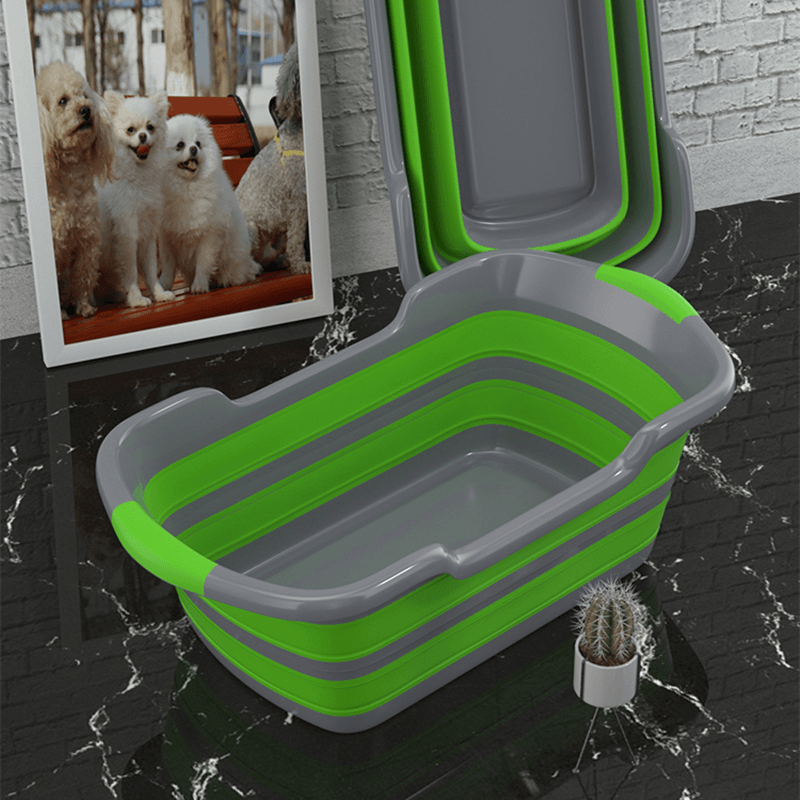 Multi-Purpose Silicone Bathtub for Baby Showers and Pet Baths - MRSLM