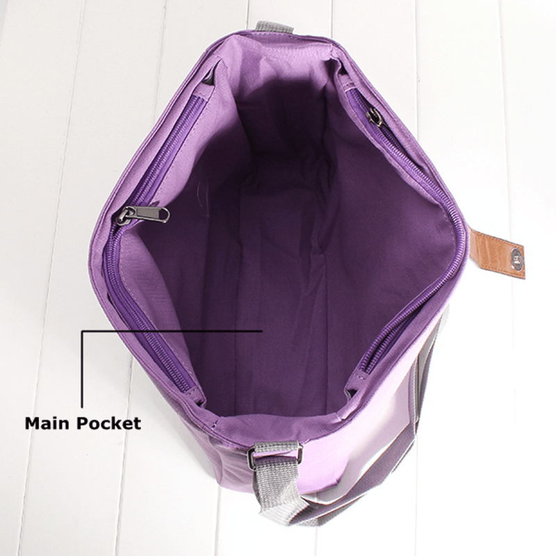 Canvas Casual Capacity Travel Storage Bag Shoulder Bag Crossbody Bags - MRSLM