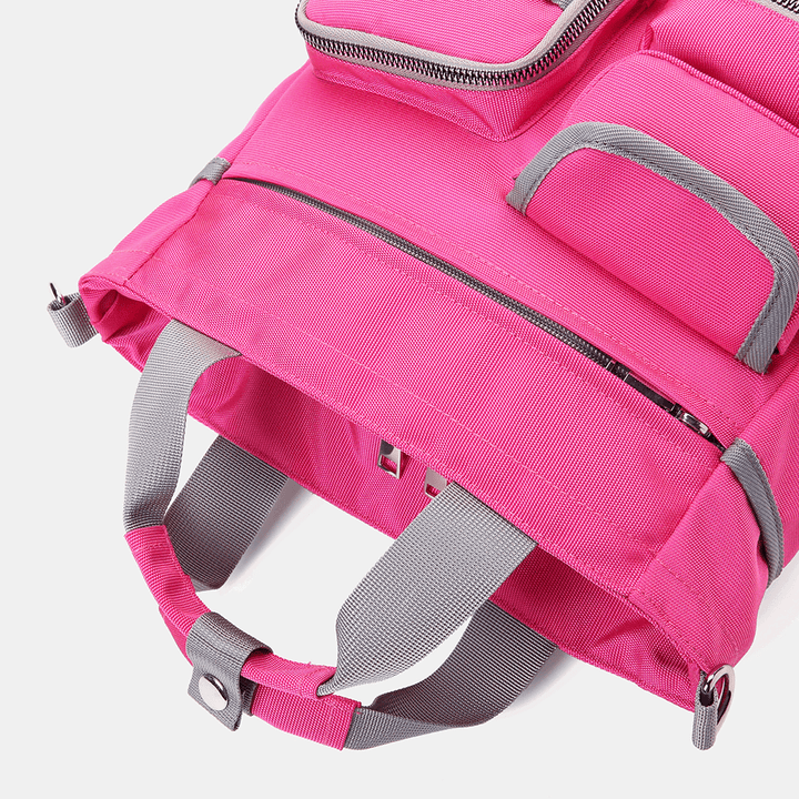 Women Waterproof Large Capacity Multi-Pocket Handbag Shoulder Bag - MRSLM